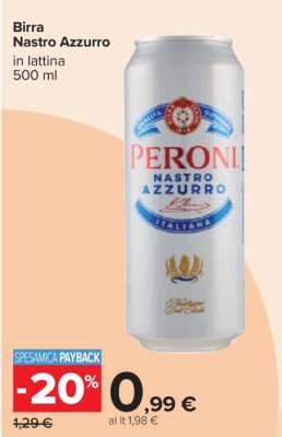 Birra NASTRO AZZURRO