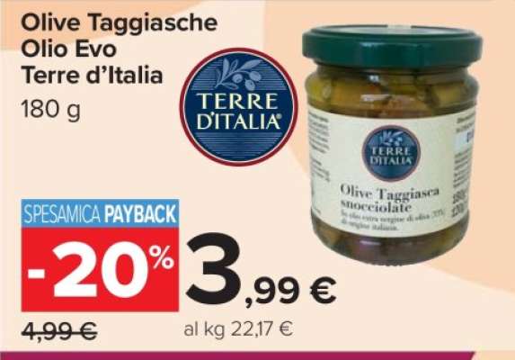 Olive Taggiasche Olio Evo Terre d’Italia