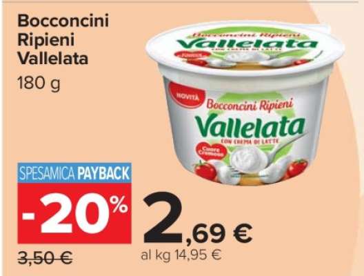 BOCCONCINI RIPIENI VALLELATA