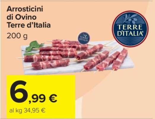 Arrosticini di Ovino Terre d’Italia