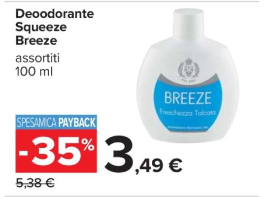 Deodorante Squeeze Breeze