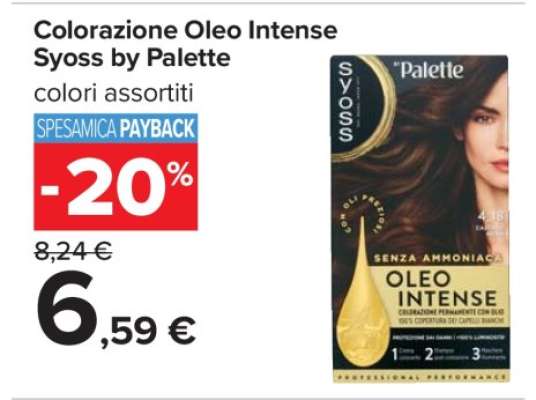 Colorazione Oleo Intense Syoss by Palette