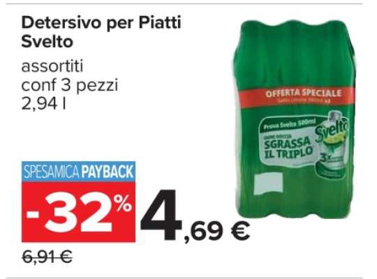 Detersivo per Piatti Svelto