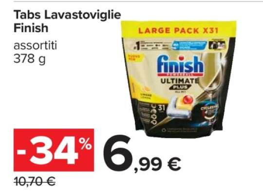 Tabs Lavastoviglie Finish