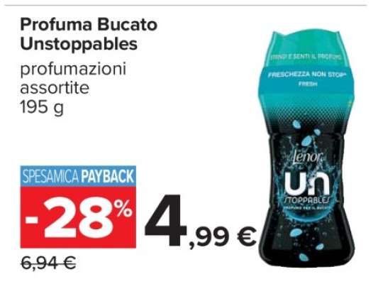 Profuma Bucato Unstoppables