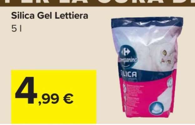 Silica Gel Lettiera