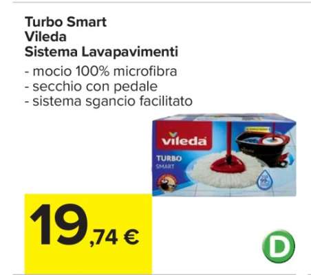 Turbo Smart Vileda Sistema Lavapavimenti