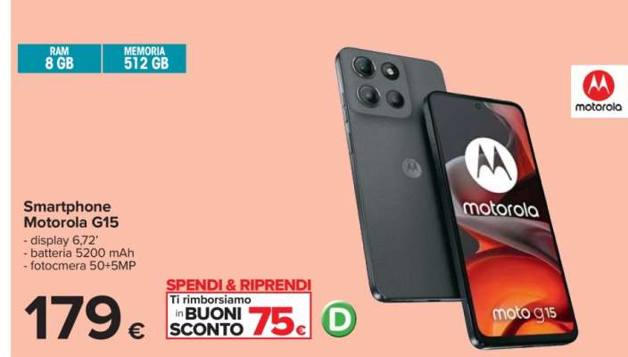 Smartphone Motorola G15
