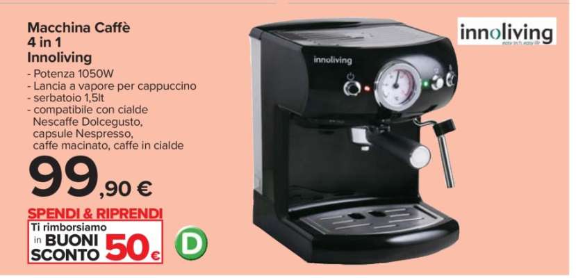 Macchina Caffè 4 in 1