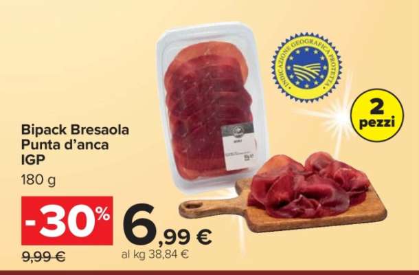 Bipack Bresaola Punta d’anca IGP