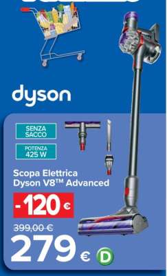 Scopa Elettrica Dyson V8™ Advanced