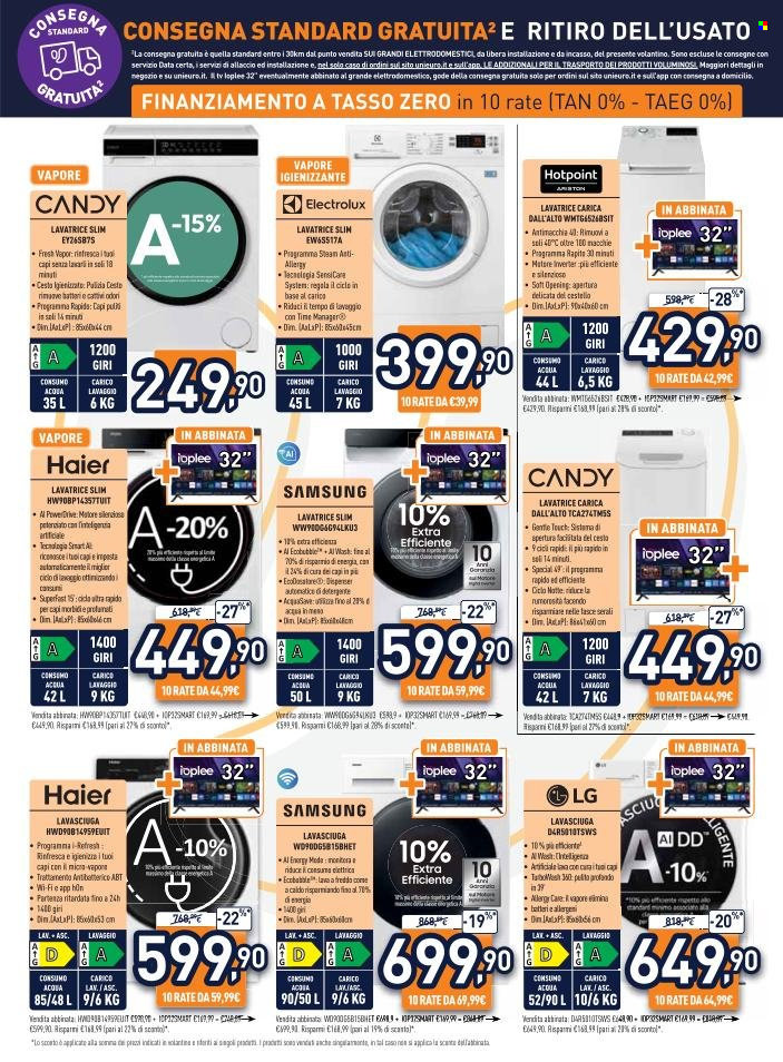 Volantino Unieuro - 30/4/2026 - 21/5/2026. Pagina 5