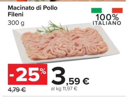 Macinato di Pollo Fileni
