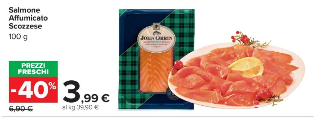 Salmone affumicato Scozzese