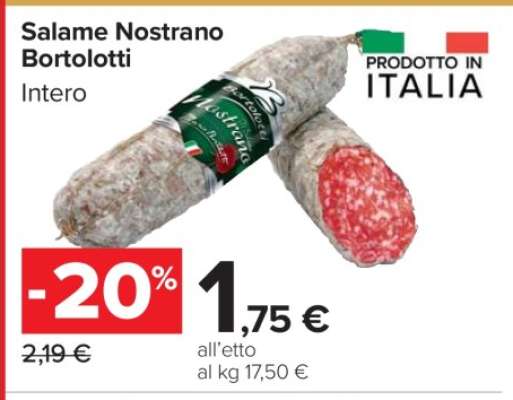 Salame Nostrano Bortolotti