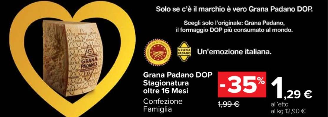 Grana Padano DOP Stagionatura oltre 16 Mesi
