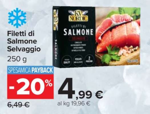 FILETTI DI SALMONE SELVAGGIO