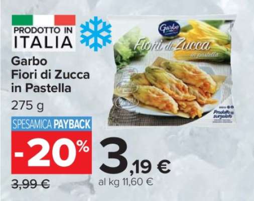 Garbo Fiori di Zucca in Pastella