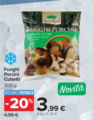 Funghi Porcini Cubetti