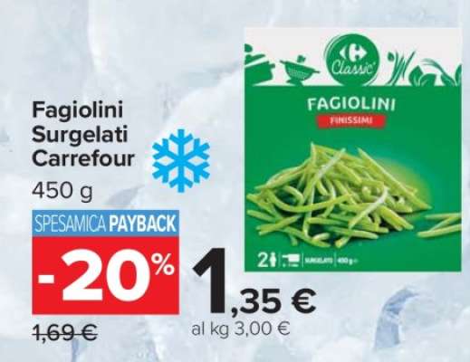 Fagiolini Surgelati Carrefour