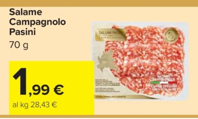 Salame Campagnolo Pasini