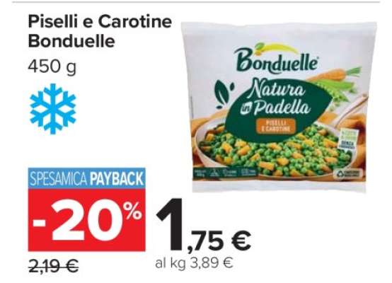 Piselli e Carotine Bonduelle