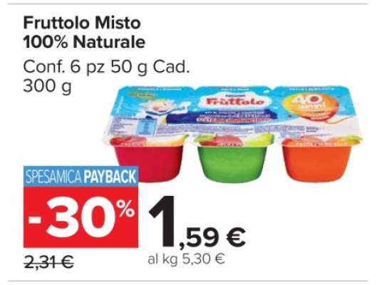 Fruttolo Misto 100% Naturale