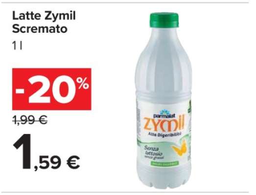 Latte Zymil Scremato