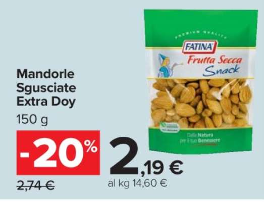 Mandorle Sgusciate Extra Doy