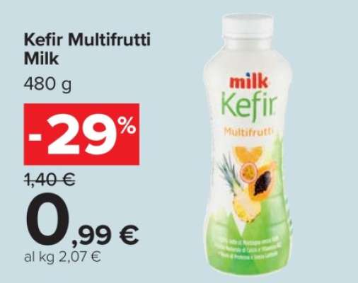 Kefir Multifrutti Milk