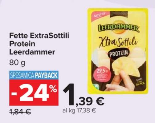 Fette ExtraSottili Protein Leerdammer