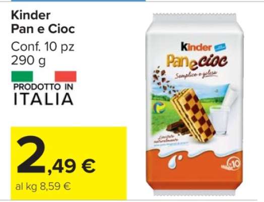Kinder Pan e Cioc