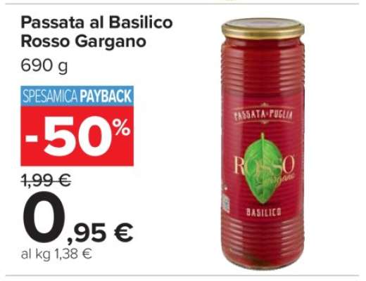 Passata al Basilico Rosso Gargano