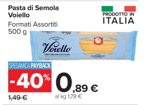 Pasta di Semola Voiello