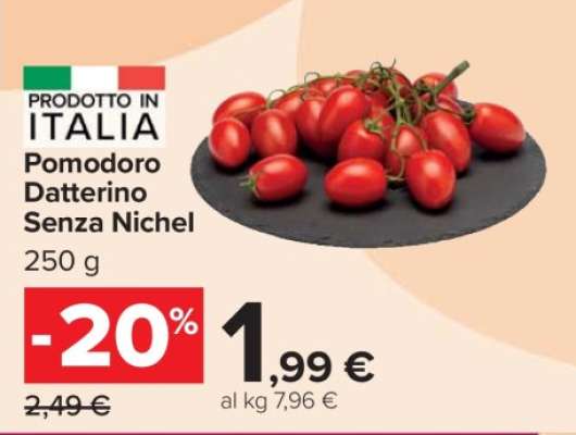 Pomodoro Datterino Senza Nichel
