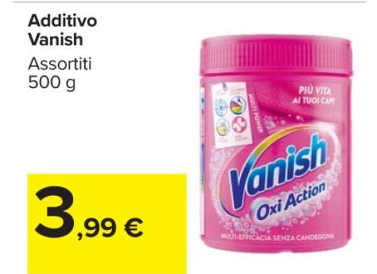 Additivo Vanish