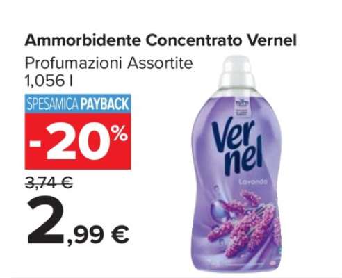 Ammorbidente Concentrato Vernel