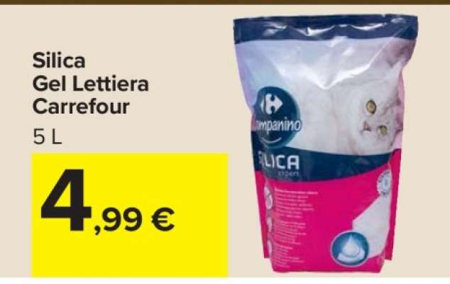 Silica Gel Lettiera Carrefour