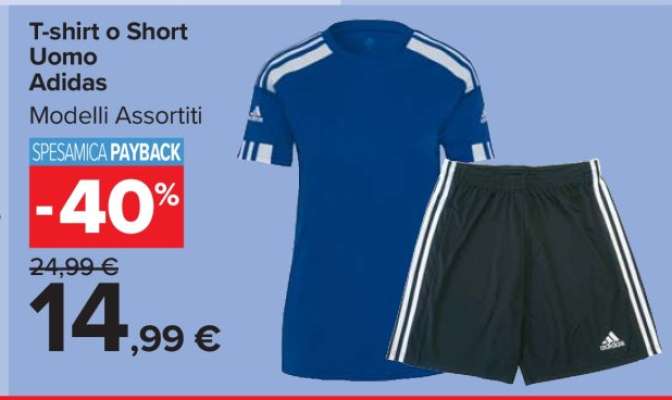 T-shirt o Short Uomo Adidas