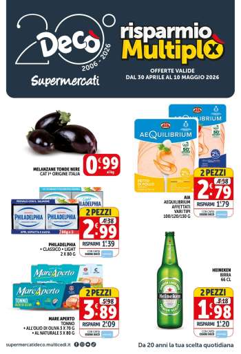 Volantino Deco - 30/4/2026 - 10/5/2026.