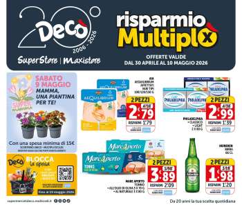 Volantino Deco - 30/4/2026 - 10/5/2026.