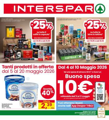 Volantino Interspar - 5/5/2026 - 20/5/2026.