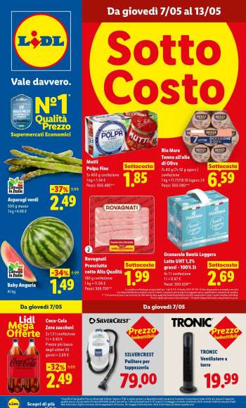 Volantino Lidl - 7/5/2026 - 13/5/2026.