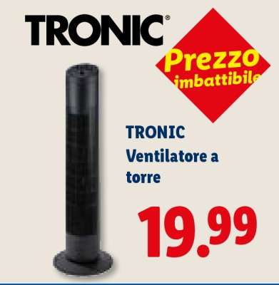 TRONIC Ventilatore a torre