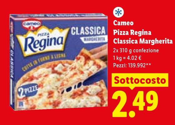 CAMEO Pizza Regina Classica Margherita