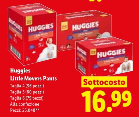 Huggies Little Movers Pants