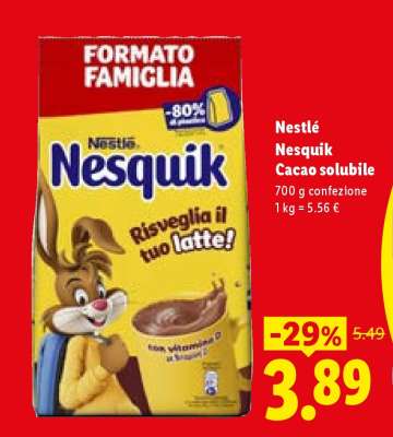 Nestlé Nesquik Cacao solubile