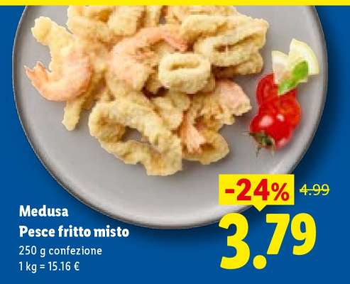 Medusa Pesce fritto misto