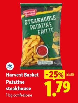 Harvest Basket Patatine Steakhouse