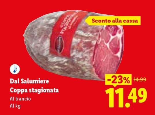 Dal Salumiere Coppa stagionata
